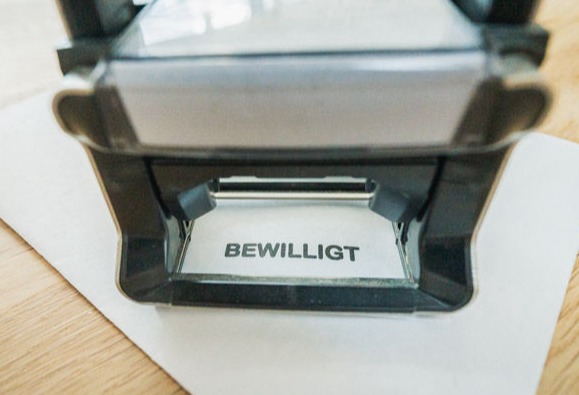 Ergotherapie Bewilligung Stempel